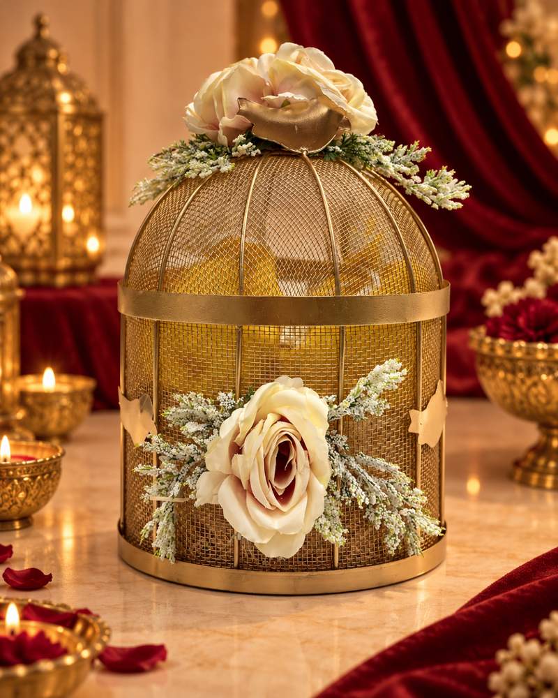 Dry Fruit Bird Cage Hamper, photo 1