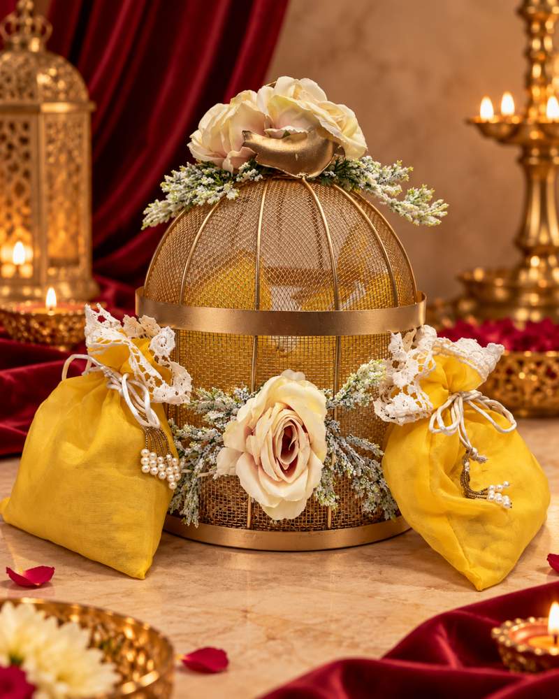 Dry Fruit Bird Cage Hamper, photo 2