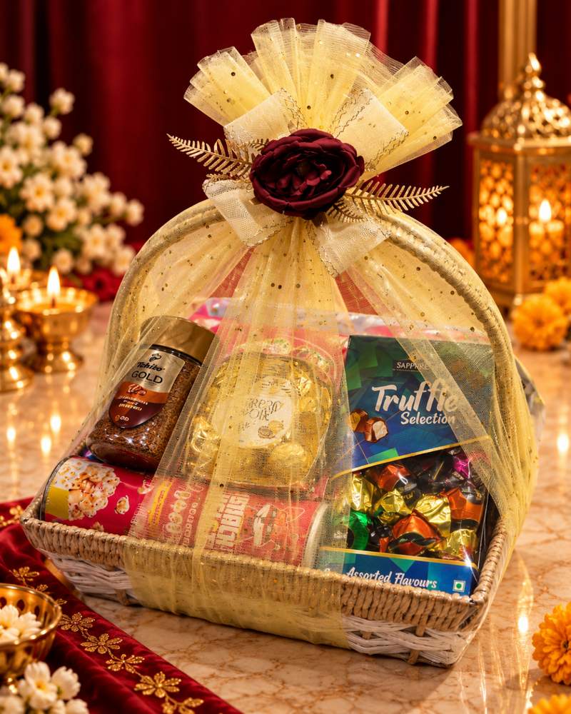 Rafia Square Handle Basket, photo 2